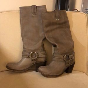 Frye Carmen Harness Tall Boots